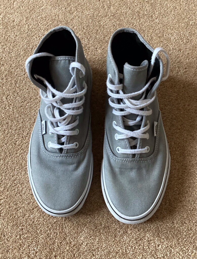 mens grey vans high tops